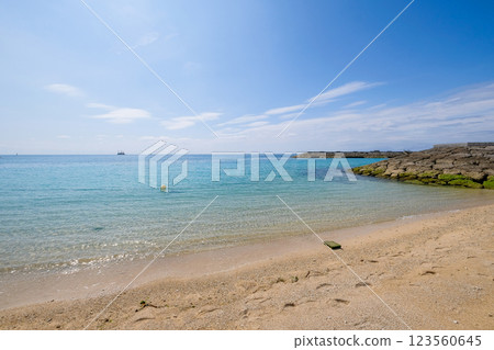 Bibi Beach in Itoman, Okinawa 123560645