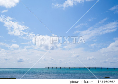 沖繩糸滿市的美美海灘 123560662