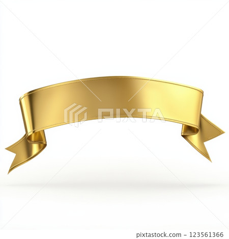 Golden Blank Banner for Timeless Designs and Elegant Presentations Golden Blank Banner for Timeless Designs and Elegant Presentations 123561366