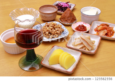 Various fermented foods Various fermented foods 123562356