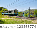 Lake Nakanishi in spring 123563774
