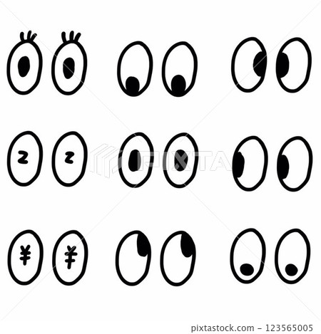 9 種不同類型的眼睛 9 種不同類型的眼睛 123565005