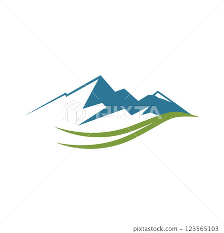 Mountain  logo icon 123565103