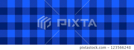 Deep blue gingham seamless pattern. Navy vichy background texture for textile design, fabric swatch, scarf cloth, suit print. Masculine checkered tweed plaid repeating wallpaper. Vector backdrop Deep blue gingham seamless pattern. Navy vichy background texture for textile design, fabric swatch, scarf cloth, suit print. Masculine checkered tweed plaid repeating wallpaper. Vector backdrop 123566248