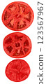 一片番茄的插圖 123567967
