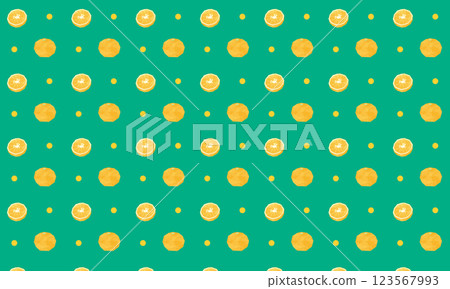 Summer mandarin wallpaper watercolor style Summer mandarin wallpaper watercolor style 123567993