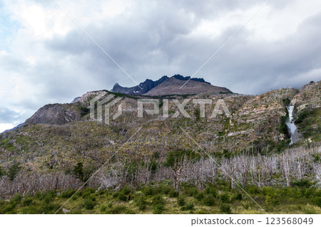 Hiking the W-Trek in Torres Del Paine 123568049
