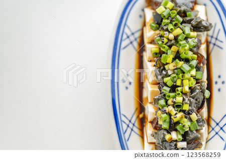 中餐經典世紀蛋豆腐 中餐經典世紀蛋豆腐 123568259