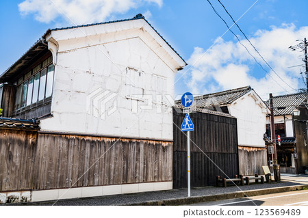 Tottori Kurayoshi White-Walled Storehouses: White-Walled Storehouses along Tamagawa River 123569489