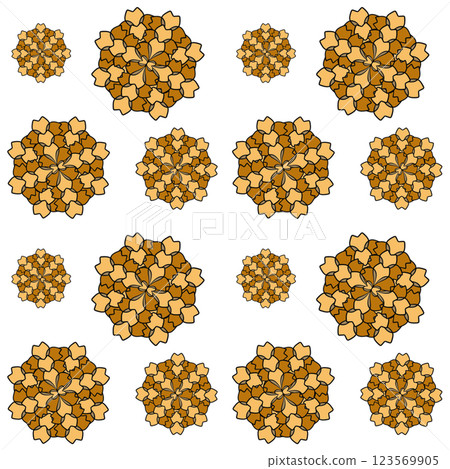 set of gold screws isolated on white set of gold screws isolated on white 123569905