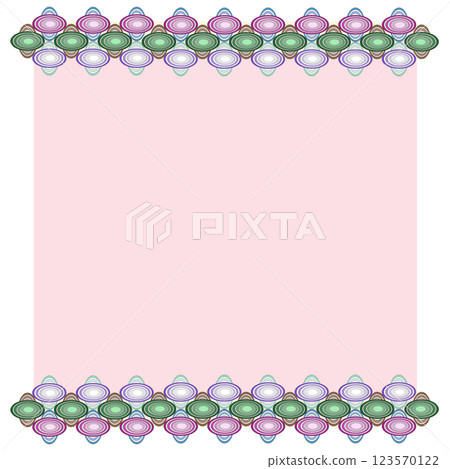 abstract background with flowers 123570122