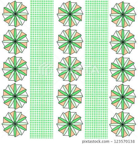 seamless pattern with geometric shapes 123570138