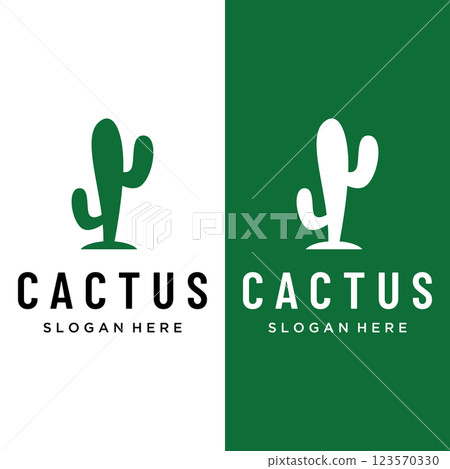 Vintage natural cactus tree plant Logo Template Design, desert plant with editable vector illustration. Vintage natural cactus tree plant Logo Template Design, desert plant with editable vector illustration. 123570330