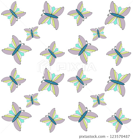 seamless pattern with green leaves seamless pattern with green leaves 123570487