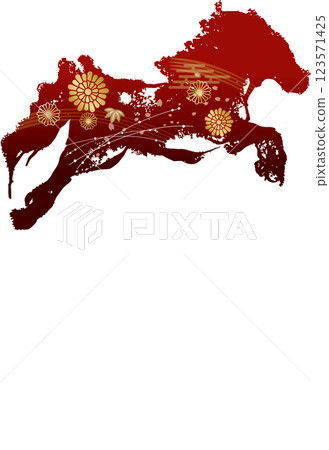 2026 Year of the Horse New Year's card template Zodiac New Year New Year 2026 Year of the Horse New Year's card template Zodiac New Year New Year 123571425