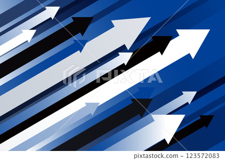 Blue and gray rising gradient arrow background image material Blue and gray rising gradient arrow background image material 123572083