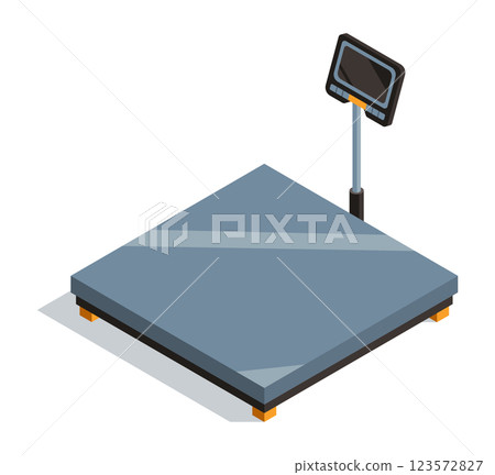 The Modern Digital Weight Scale is designed for Accurate Measurements in your daily life 123572827