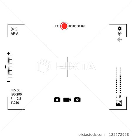 Video capture shooting camera, clarity photography and snapshot 123572938