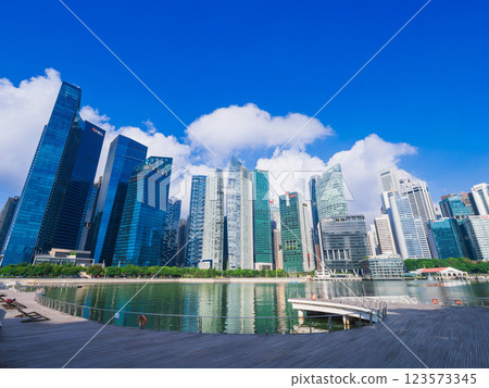 Singapore Marina Bay skyscrapers 123573345