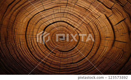 AI Image: Tree ring background material 123573892