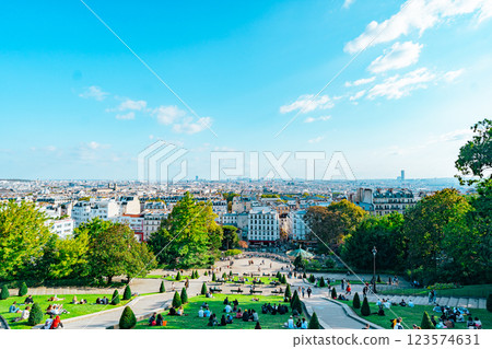 Landscape in Paris 123574631