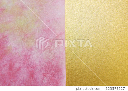 Pink and gold_Japanese style background Pink and gold_Japanese style background 123575227