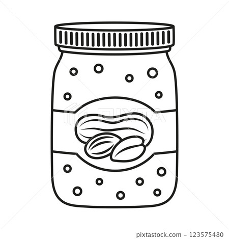 peanut butter jar peanut butter jar 123575480