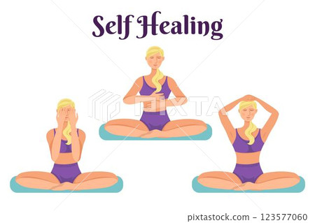 Reiki therapy concept 123577060