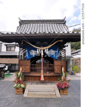 Takehara Ebisu Shrine (Kudo) New Year's Kadomatsu (Takehara City, Hiroshima Prefecture) 123577510