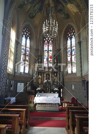Pilgrimage church Maria Locherboden in Motz, Tyrol, Austria 123578153