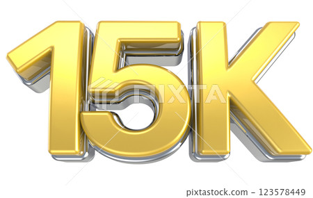 Follow Number yellow gold 3d sale isolated on white background Follow Number yellow gold 3d sale isolated on white background 123578449