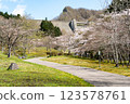 水壩公園的春天風景 123578761