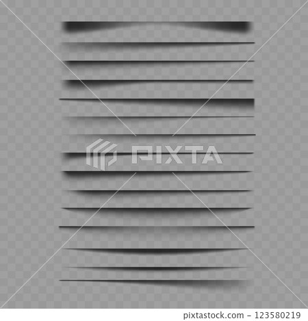 Set of Folded Paper Edges with Shadows Mockup Vector Set of Folded Paper Edges with Shadows Mockup Vector 123580219