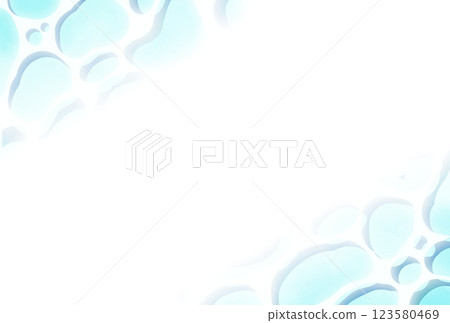 帶有淡藍色水圖像的背景材料 帶有淡藍色水圖像的背景材料 123580469