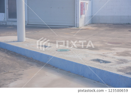 Disused gas station Disused gas station 123580659