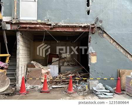 Demolition of abandoned buildings 123580664