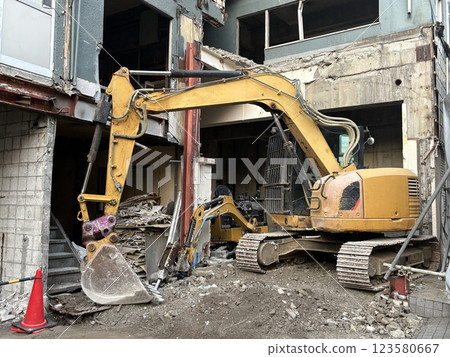 Demolition of abandoned buildings 123580667