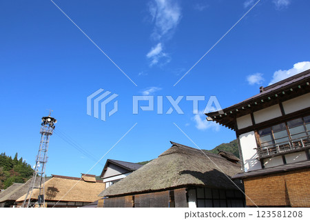 Ouchijuku Post Town Fukushima Tourism Ouchijuku Townscape Exhibition Hall Ouchijuku Observation Deck Edo Period Post Town Takakura Shrine First Torii 123581208