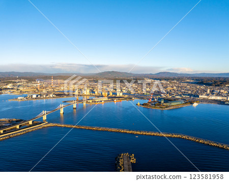 黎明的小名濱港（福島縣磐城市） 123581958