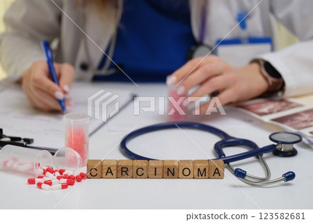 Indepth Medical Research Focused on Carcinoma Utilizing Lab Equipment and Detailed Documentation 123582681