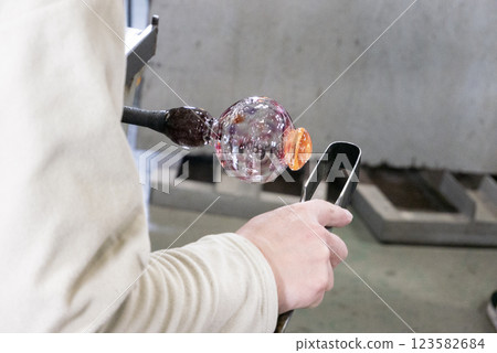 Blown glass experience Blown glass experience 123582684