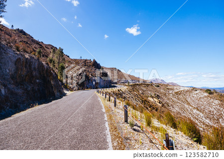 Queenstown Landscape in Tasmania Australia Queenstown Landscape in Tasmania Australia 123582710