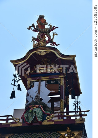 岐阜縣高山市 - 2017年高山祭花車陣容齊全 - 時隔55年首次春秋祭花車大賽 - 千仁台人偶攤位 123583595