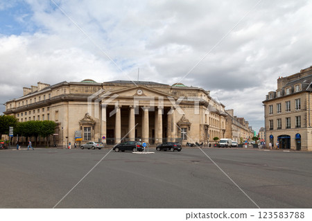 The former Palais de Justice of Caen The former Palais de Justice of Caen 123583788