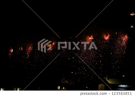 Todaiji Temple Shunie Torch 123583851