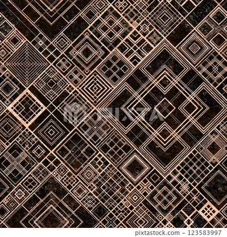 Seamless abstract geometric pattern with stripes, lines Seamless abstract geometric pattern with stripes, lines 123583997