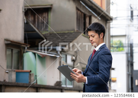 男性生意 123584661