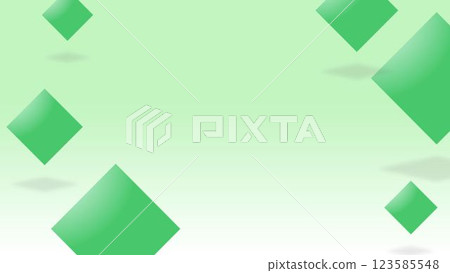 綠色漸層背景與菱形框架 綠色漸層背景與菱形框架 123585548