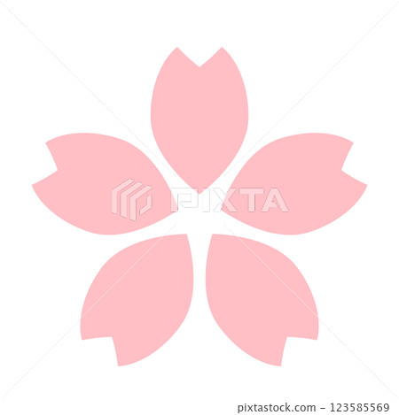 簡單的櫻花圖 123585569