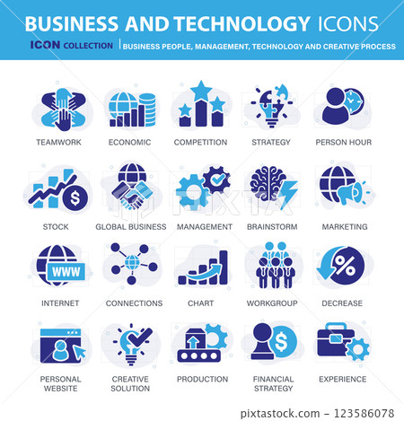 business, icon, vector 123586078